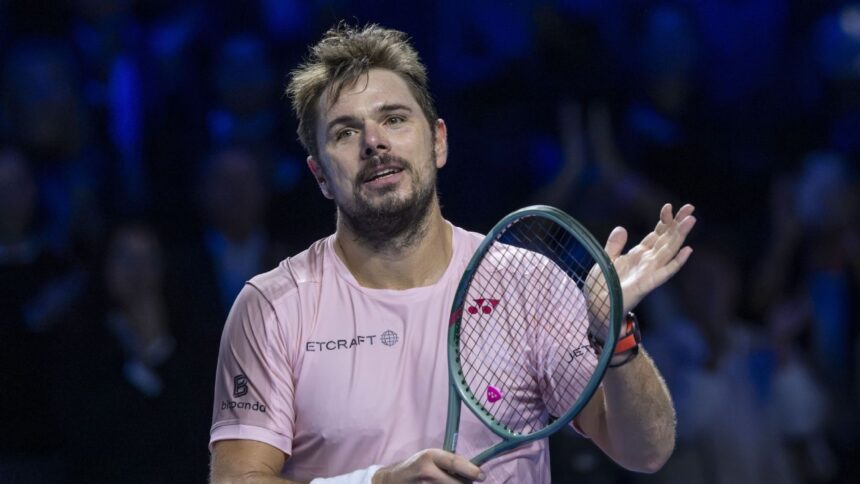 Stan Wawrinka, 39, outlasts Adrian Mannarino at Swiss Indoors