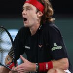 Rublev loses temper and match to Cerundolo at Paris Masters