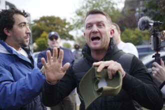 English far-right leader Tommy Robinson jailed for violating court orders