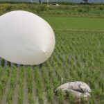 North Korean balloon dumps rubbish on South Korean presidential compound a second time