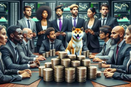 Investors stacking heaps of SHIB tokens