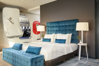 This Amsterdam Hotel Has a Boeing 737 Airplane Inside