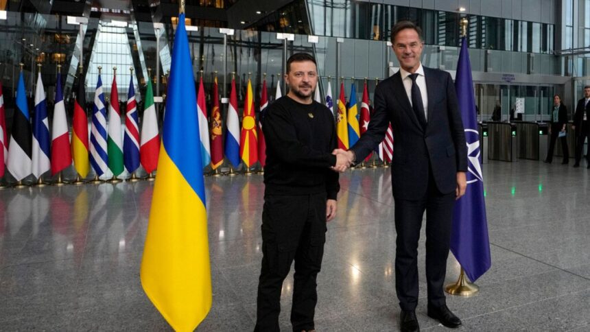 Zelenskyy stresses 'NATO unity for Ukrainian cause' after meeting with alliance's chief