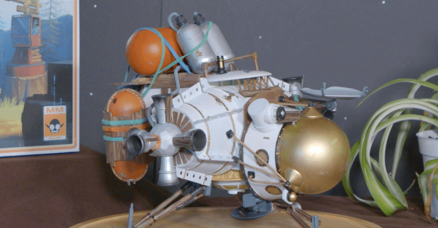 Science compels us to pick up this adorable Outer Wilds replica Hearthian Lander