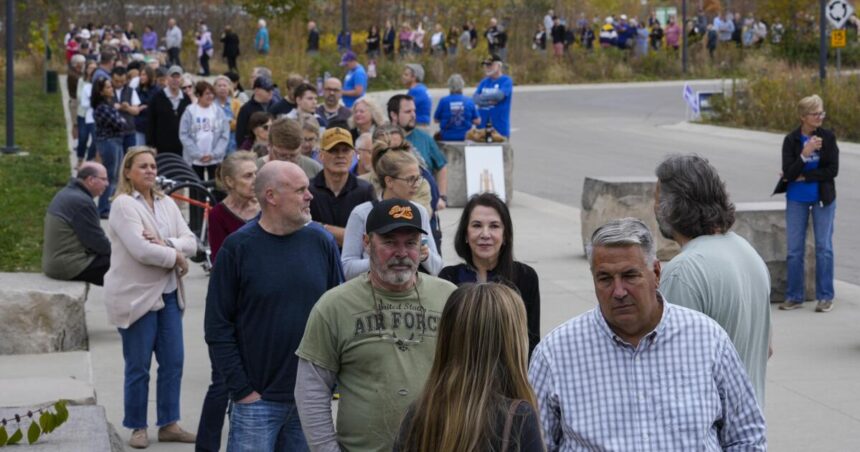 Early voting is surging across the country. It's unclear who benefits