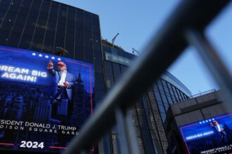 Trump holding a homecoming rally at Madison Square Garden