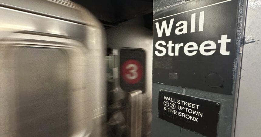 Wall Street slumps to a rare three-day losing streak