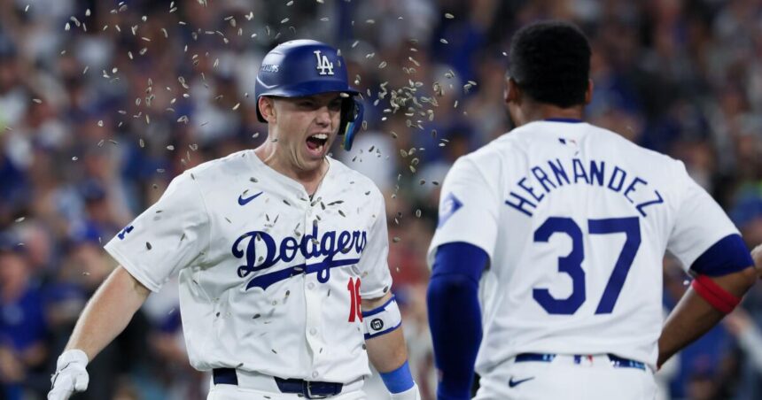 Dodgers live up to their own expectations, defeating Mets to reach the World Series