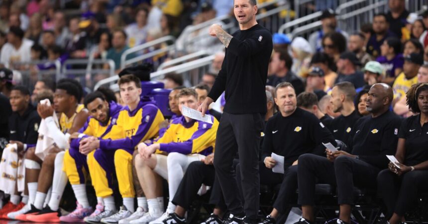 Lakers newsletter: JJ Redick says communication is key to being a good coach