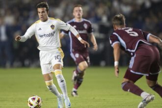 Dejan Joveljic and Riqui Puig lead Galaxy to blowout win in playoff opener