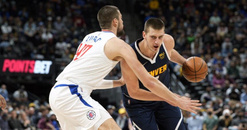 Clippers focusing on how to slow down Nuggets center Nikola Jokic