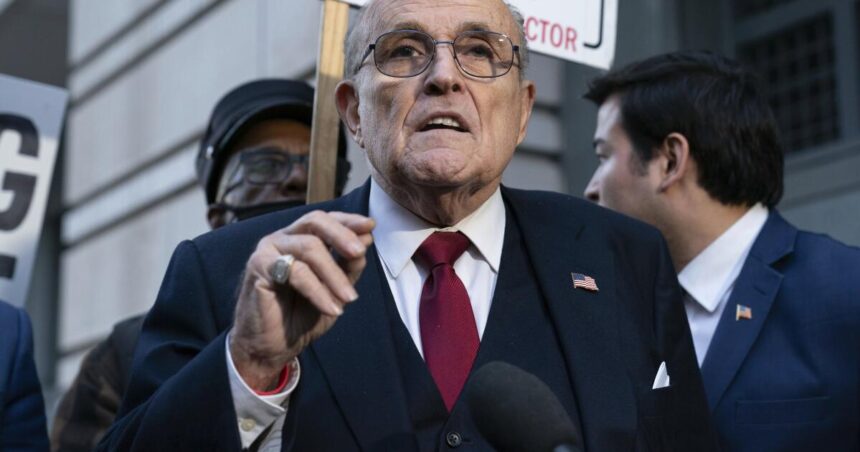 Rudy Giuliani ordered to turn over NYC apartment to Georgia election workers