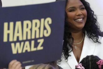 Harris and Lizzo praise Detroit — in contrast to Trump — ahead of an Atlanta rally with Usher