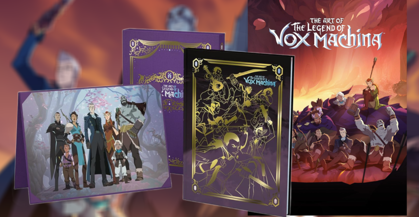 Where to pre-order The Art of The Legend of Vox Machina