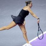 Aryna Sabalenka beats Jasmine Paolini to reach last four of WTA Finals