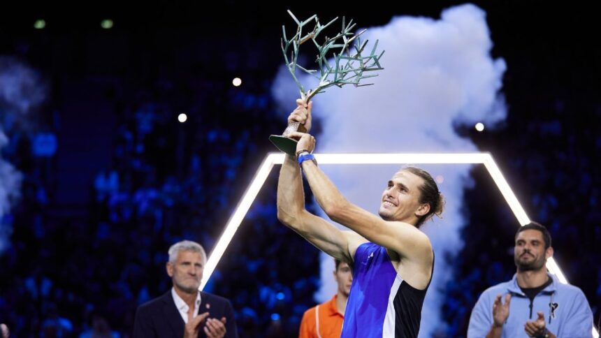 Zverev wins in Paris, and the ATP Finals spots are locked in