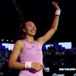 Zheng Qinwen routs Jasmine Paolini, reaches semis at WTA Finals