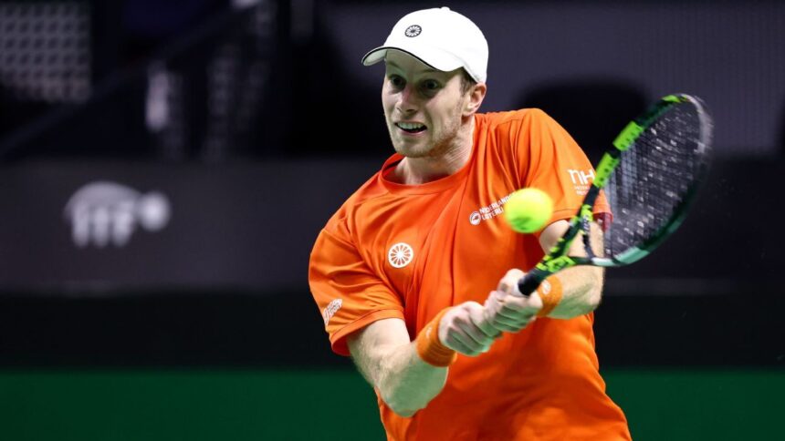 Botic van de Zandschulp, Netherlands advance to Davis Cup final