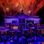 Tens of thousands celebrate fall of the Berlin Wall 35 years ago with concerts and art installations