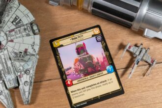 Boba Fett suspended from Star Wars: Unlimited, likely a first for the TCG