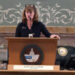 House Democrats reelect Julie McCluskie as speaker as close races leave supermajority in question