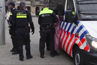 Police detain dozens in Amsterdam after demonstrations banned