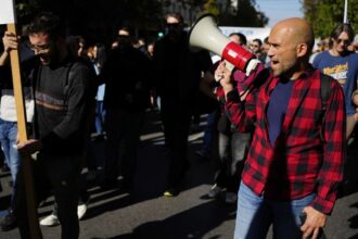 Thousands of workers strike in Greece over high cost of living and pensions