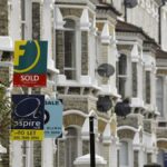 UK property: Average selling price falls for second month in a row