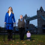 Afternoon tea with world’s tallest and shortest woman