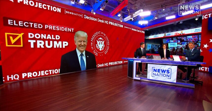 NewsNation is first TV network to call presidential race for Trump thanks to Decision Desk HQ