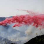 Wildfire retardant is laden with toxic metals, USC study finds