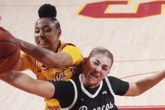 USC star JuJu Watkins reaches 1,000-point mark faster than Caitlin Clark