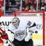 Trevor Moore's goal isn't enough to save Kings from loss to Flames