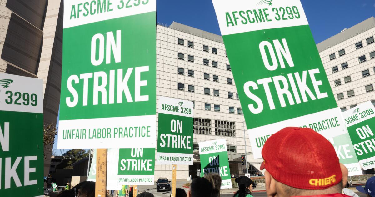 UC service and hospital workers launch two-day strike over contract talks