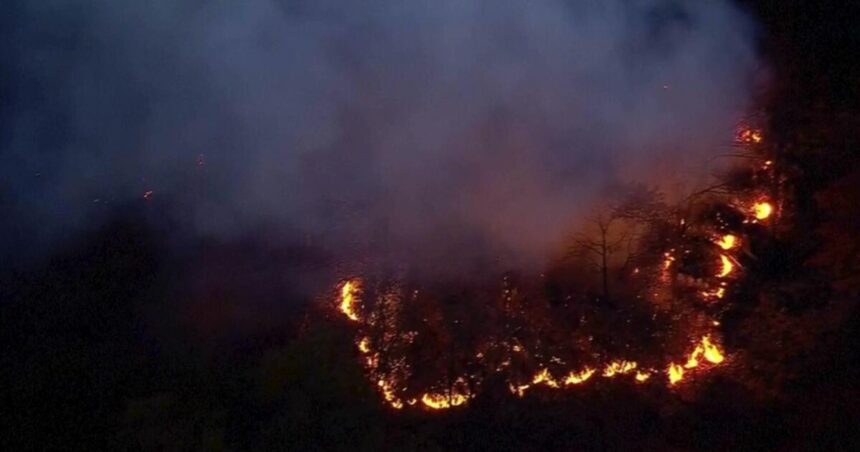 Drought warnings issued across Northeast as wildfires burn