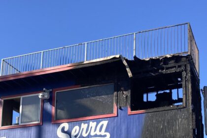 Gardena Serra press box damaged by early morning fire