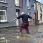 Hundreds of homeowners in England and Wales battle floodwaters after weekend storm