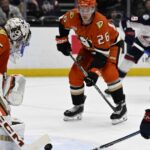 John Gibson returns and makes 38 saves in Ducks' win over Columbus