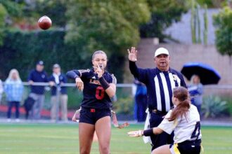 History will be made on Saturday in girls' flag football