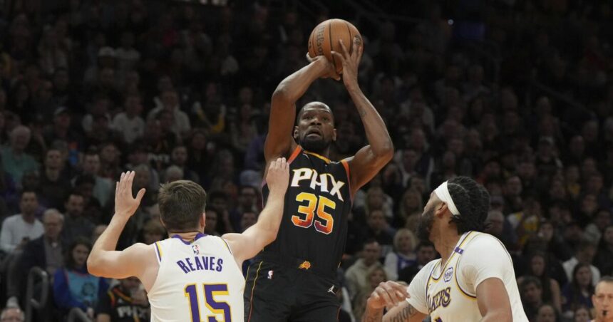 Another lackluster effort as Lakers lose to the Suns