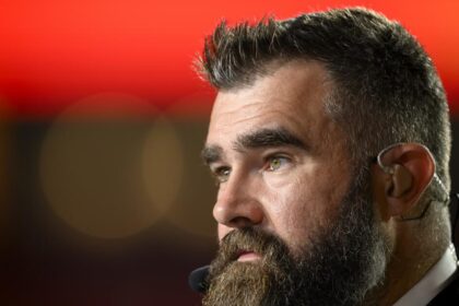 Jason Kelce regrets choosing to 'greet hate with hate' after fan's anti-gay slur about Travis dating Taylor Swift