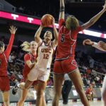 JuJu Watkins leads all scorers as USC women set team record for points in victory