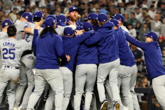 Dodgers-Yankees World Series scores close to 16 million viewers for Fox, a seven-year high