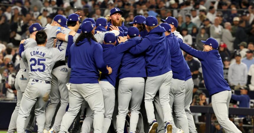 Dodgers-Yankees World Series scores close to 16 million viewers for Fox, a seven-year high