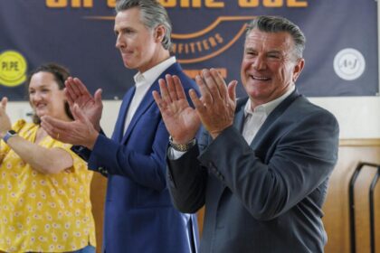 After campaigning outside California, Newsom spends final days of election in home state