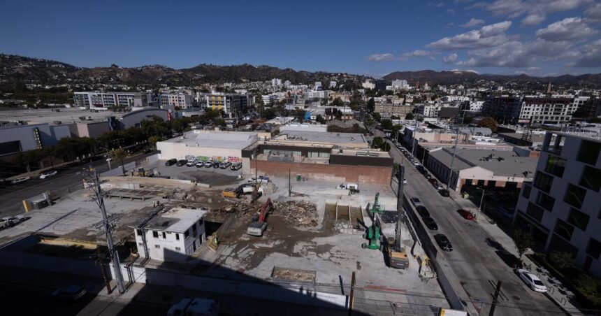 After a century, concrete plant that helped build L.A. makes way for a deluxe tower