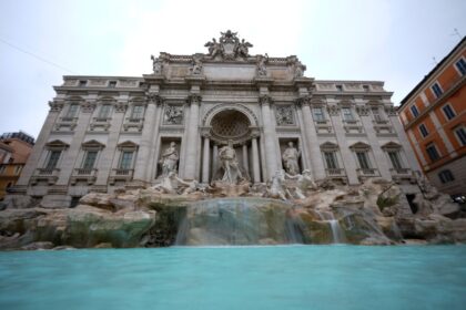 Rome's iconic Trevi Fountain reopens after renovation work in time for the Jubilee Holy Year