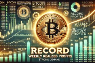 Bitcoin Sets A Record In Weekly Realized Profits – Data Supports Strong Demand