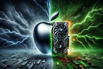 Apple stock vs Nvidia stock