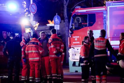 Two confirmed dead and dozens wounded as car drives into German Christmas market